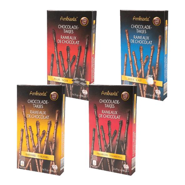 Chocoladetakjes