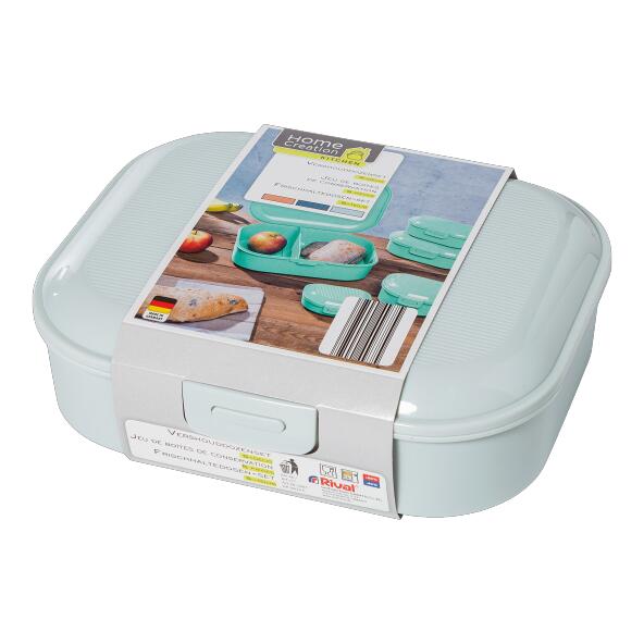 HOME CREATION KITCHEN(R) 				Frischhaltedosenset, 5-teilig