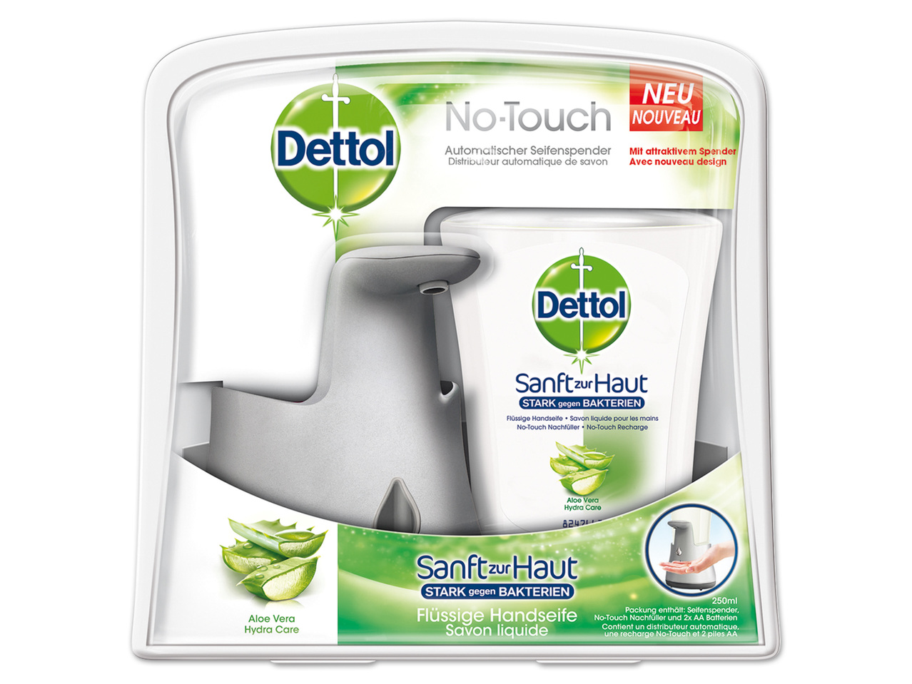 DETTOL No-Touch Halter und Nachfüller