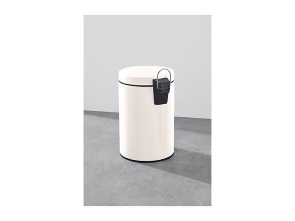 Livarno Home White Pedal Bin