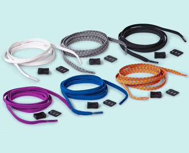 Elastische Schnürsenkel mit Schnellschnürsystem