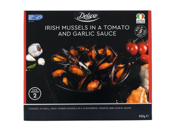 Irish Mussels in Tomato & Garlic Sauce