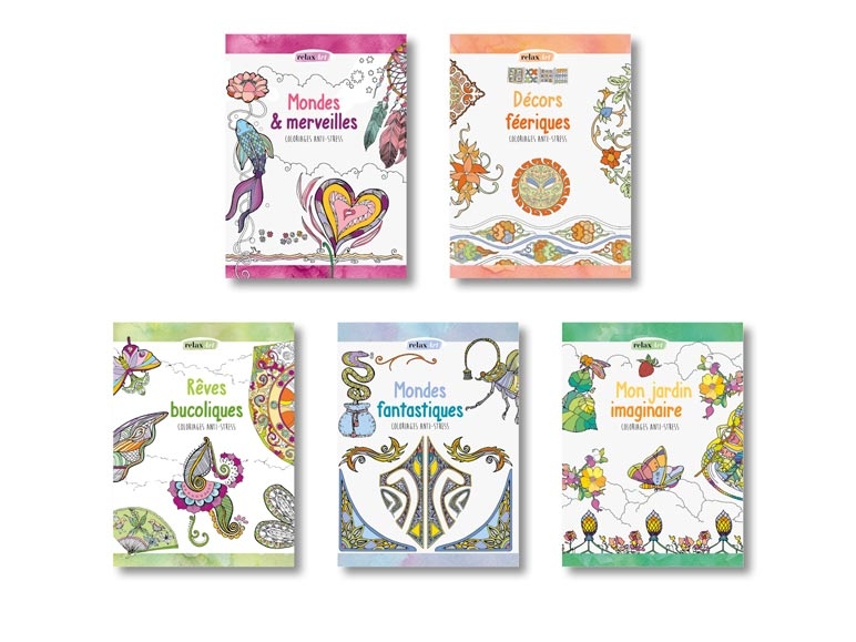 Carnet de coloriages ***Cet article est disponible uniquement en Suisse romande.***
