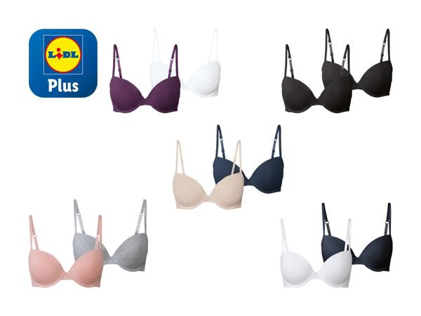 Reggiseno con ferretto, 2 pezzi
