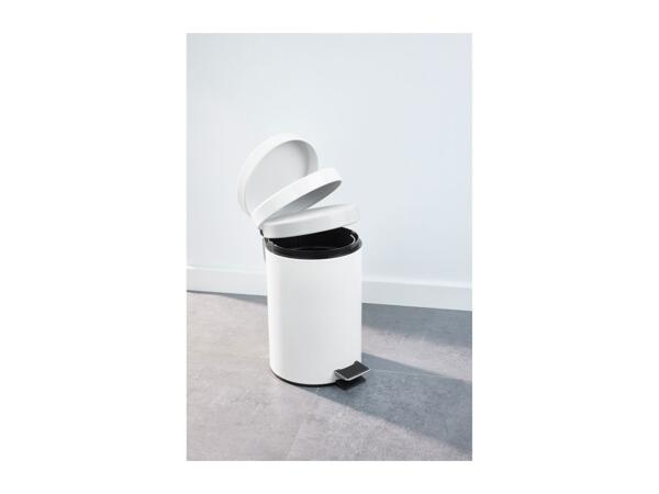 Livarno Home Pedal Bin - White