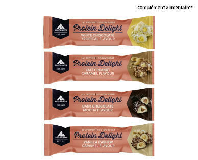MULTIPOWER(R)
BARRES PROTÉINÉES DELIGHT