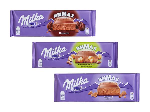 Tavolette di cioccolato Milka