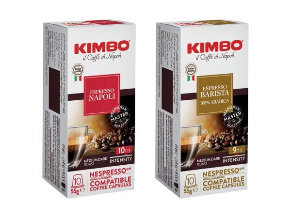 Capsules de café Kimbo