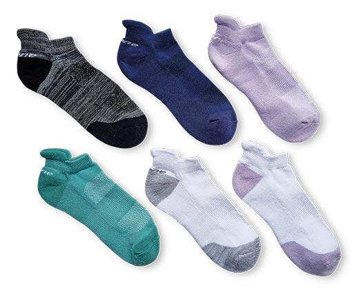 Crane Men's or Ladies 6 Pack Sports Socks
