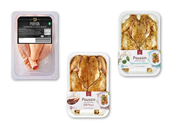 Frilands- eller marineret yellow poussin