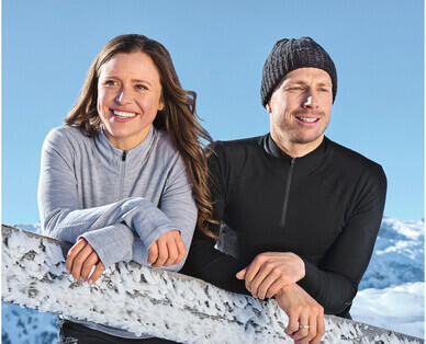 Adult's Merino Quarter Zip Top