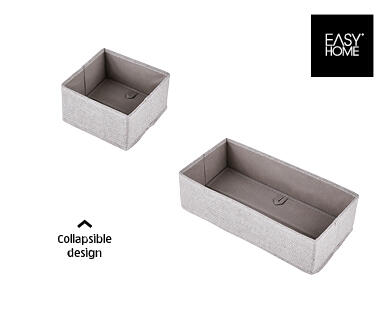 Assorted Fabric Drawer Organisers