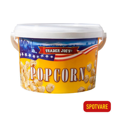 Karamelliserede popcorn