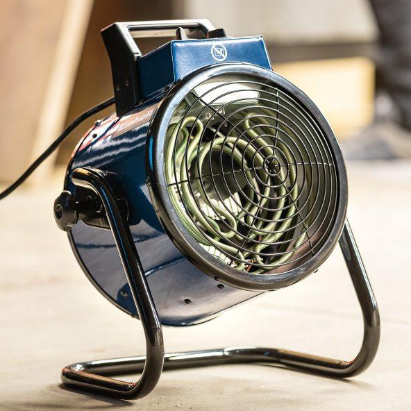 Elektrische werkplaatsverwarming