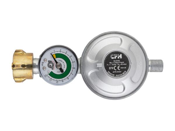 Régulateur de pression de gaz avec manomètre