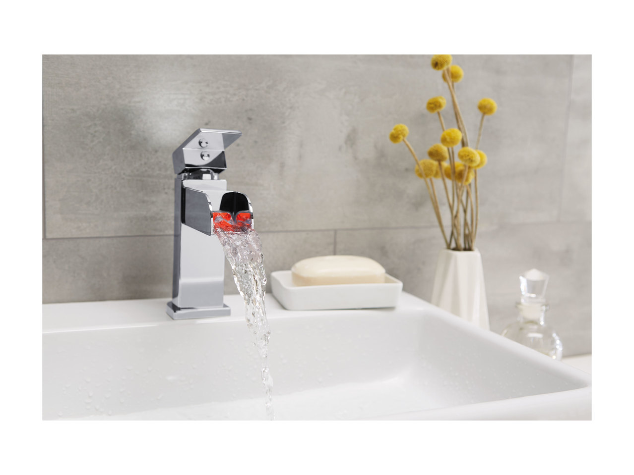 Miomare Bath and Shower or Basin LED Mixer Tap1