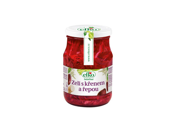CELER S ANANASEM / ZELÍ S KŘENEM A ŘEPOU