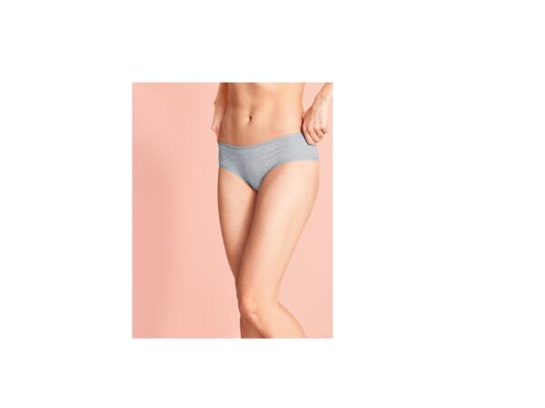 Ladies' Hipster Briefs with Organic Cotton