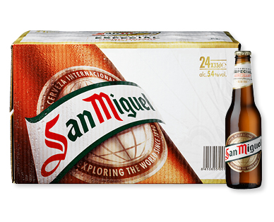 Bière normale espagnole SAN MIGUEL