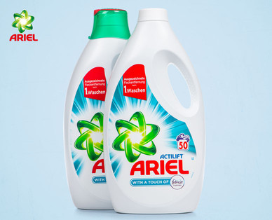ARIEL Voll-/Colorwaschmittel Flüssig, Doppelpkg.