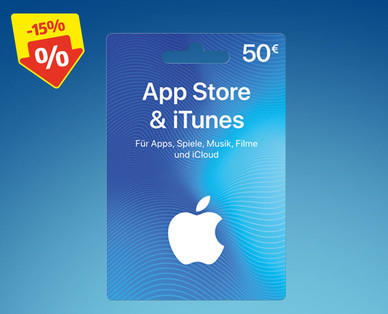 iTUNES Geschenkkarte