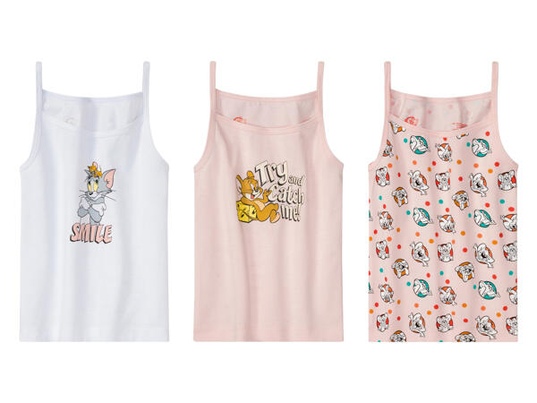 Girls' Vests "Tom and Jerry"