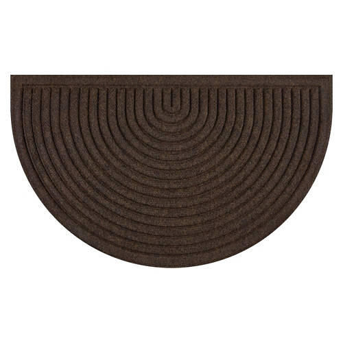 18" x 30" All Purpose Mat - Walnut Half Round Rib