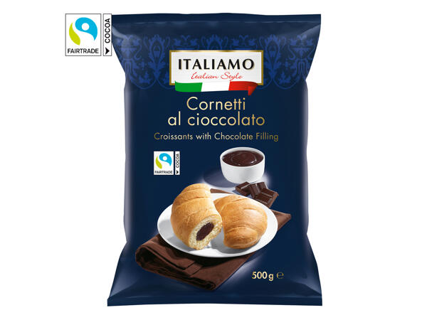 Italiamo Croissants with Chocolate Filling