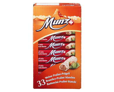 MUNZ 
 BASTONCINI PRALINÉ BIANCHI