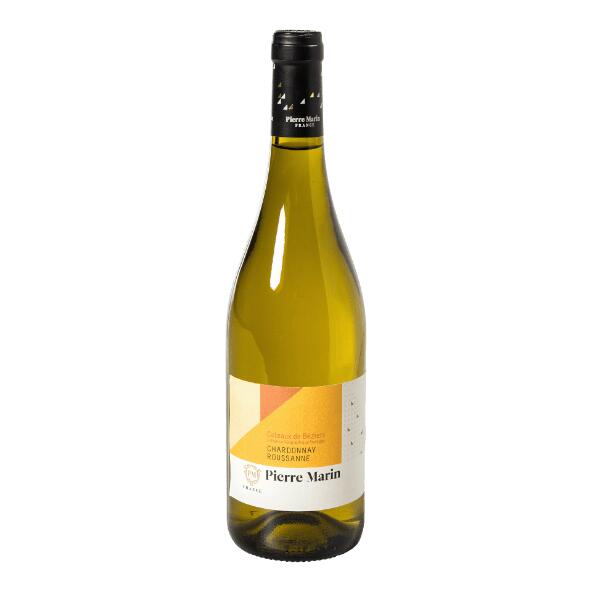 PIERRE MARIN(R) 				Chardonnay Roussanne Coteaux de Béziers IGP, 6 St.