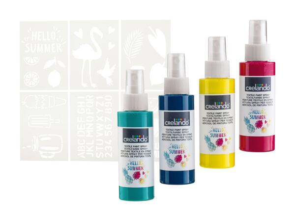 CRELANDO(R) Tekstilspray eller -stifter