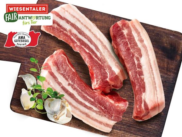 Frische Tierwohl Bauchstreifen