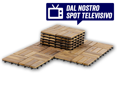 Piastrelle in legno GARDENLINE(R)