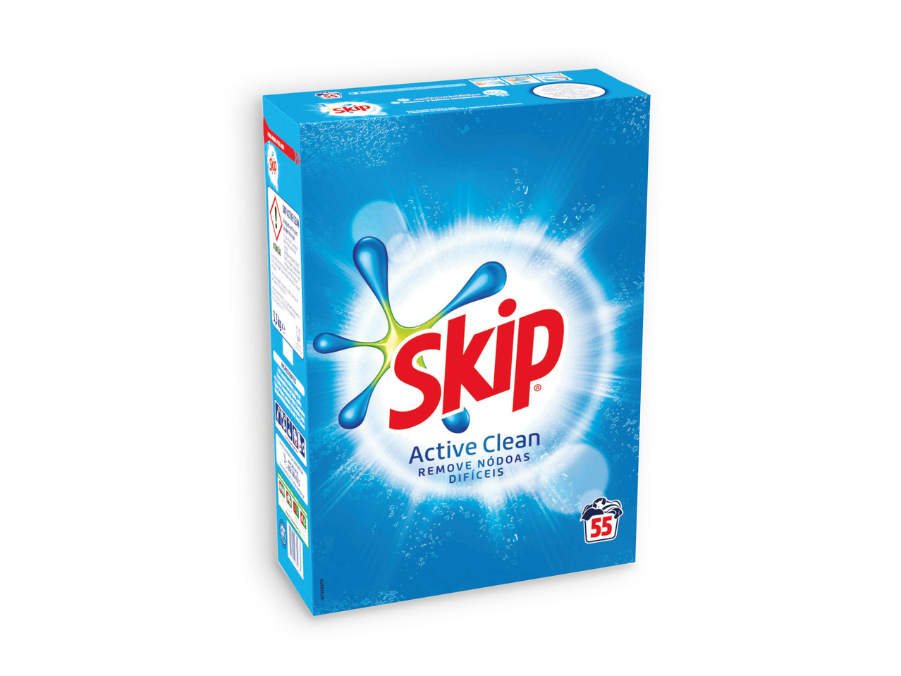 SKIP(R) Detergente Pó Active Clean