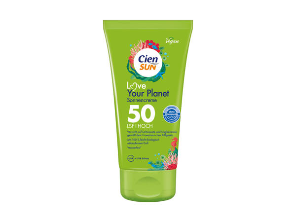 Crème solaire Love Your Planet