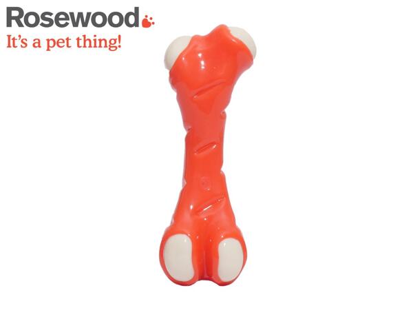 Rosewood Meaty Takeaway Dog Toys - Chicken Bone