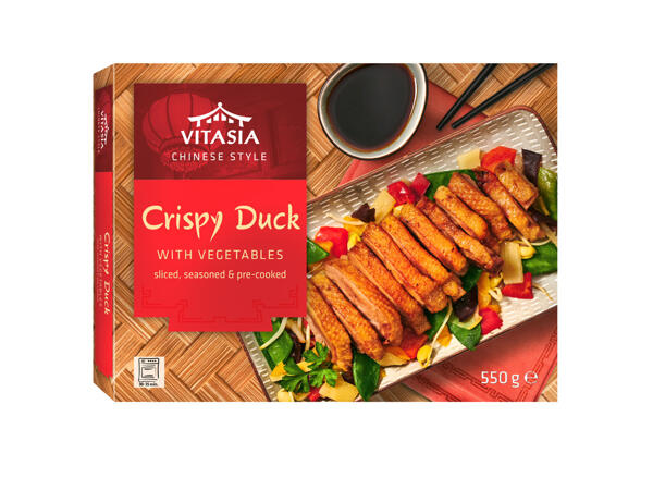 Roast Duck with Vegetables
