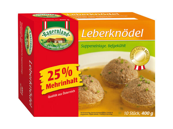 Bauernland Leberknödel