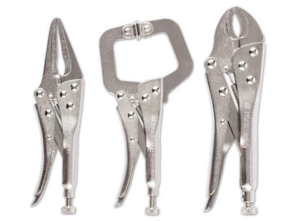 Gripzangen-Set, 3-teilig