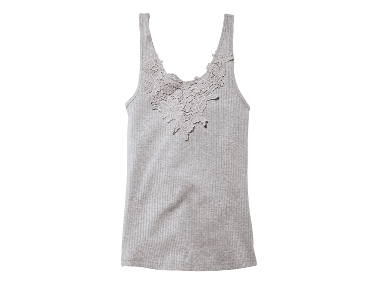 Ladies' Ribbed Vest
