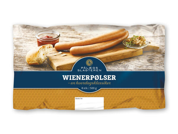 Hotdog- eller wienerpølser