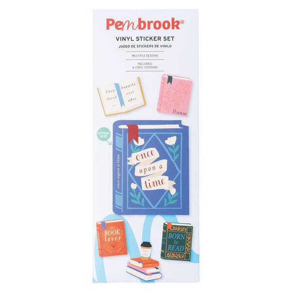 Pembrook Books Vinyl Stickers