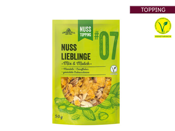 Topping Nuss Lieblinge