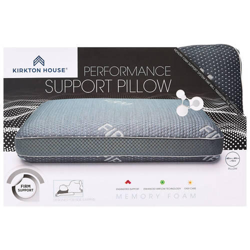 Performance Memory Foam Support Pillow - Firm