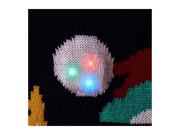 Pepperts Snowman Light-Up Christmas Jumper