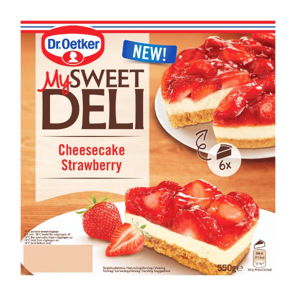 DR.OETKER Strawberry cheesecake