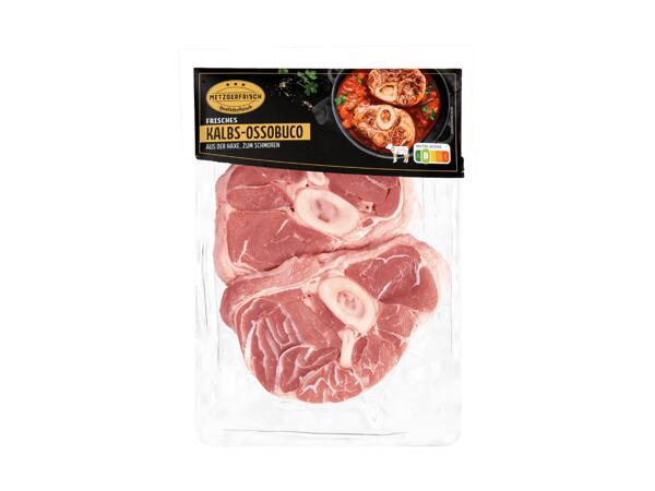 Frisches Kalbs-Ossobuco