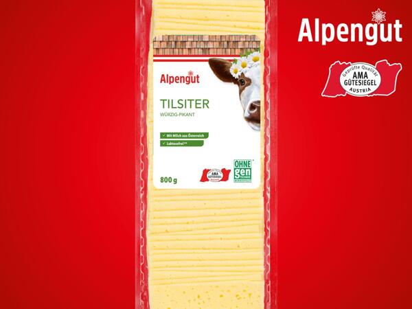 Tilsiter in Scheiben