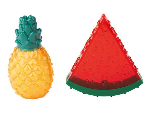 Zoofari Dog Fruit Chew Toy - 2 Piece Set