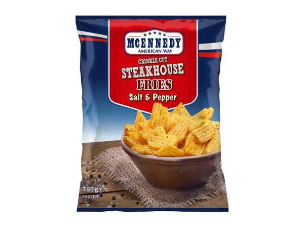 Mcennedy Crispy Crinkle Steakhouse Fries Assorted